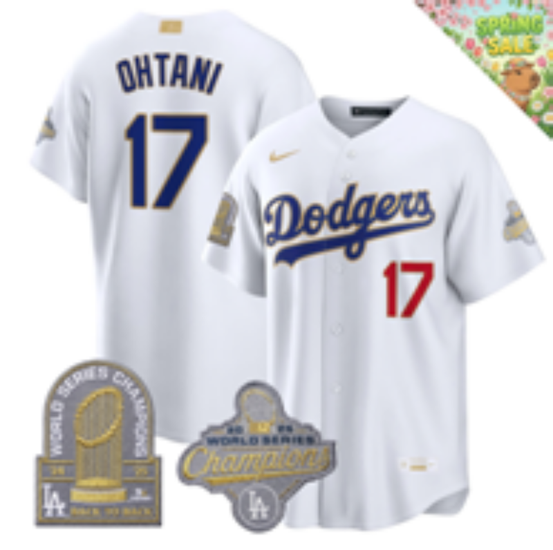 Men 2026 Los Angeles Dodgers #17 Ohtani white Game Nike MLB Jersey 0504001